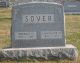 Tombe d'Adrianne et Évangeline Soyer au cimetière de Parkersburg
