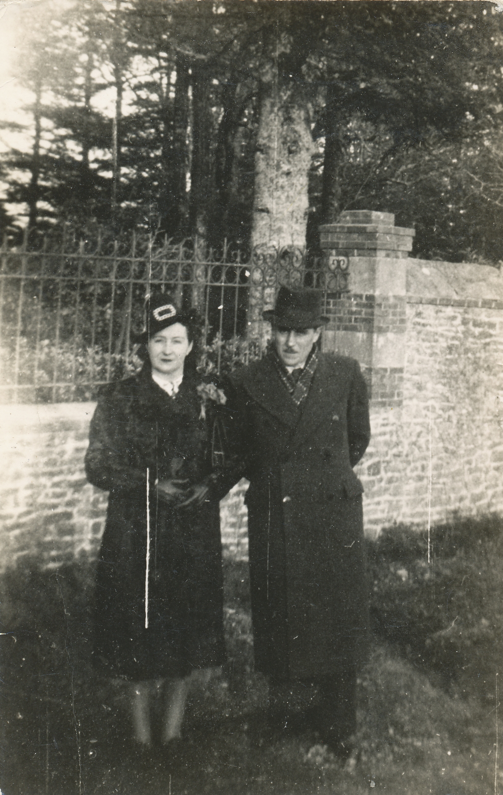 Anna et Georges Cadel en 1938